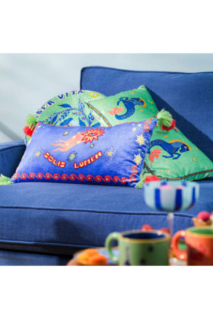 Coussin - Bleu foncé