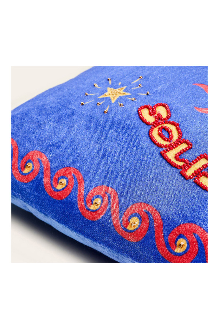 Coussin - Bleu foncé