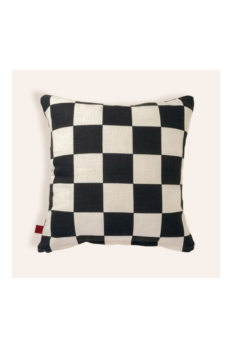 Coussin - Beige Noir