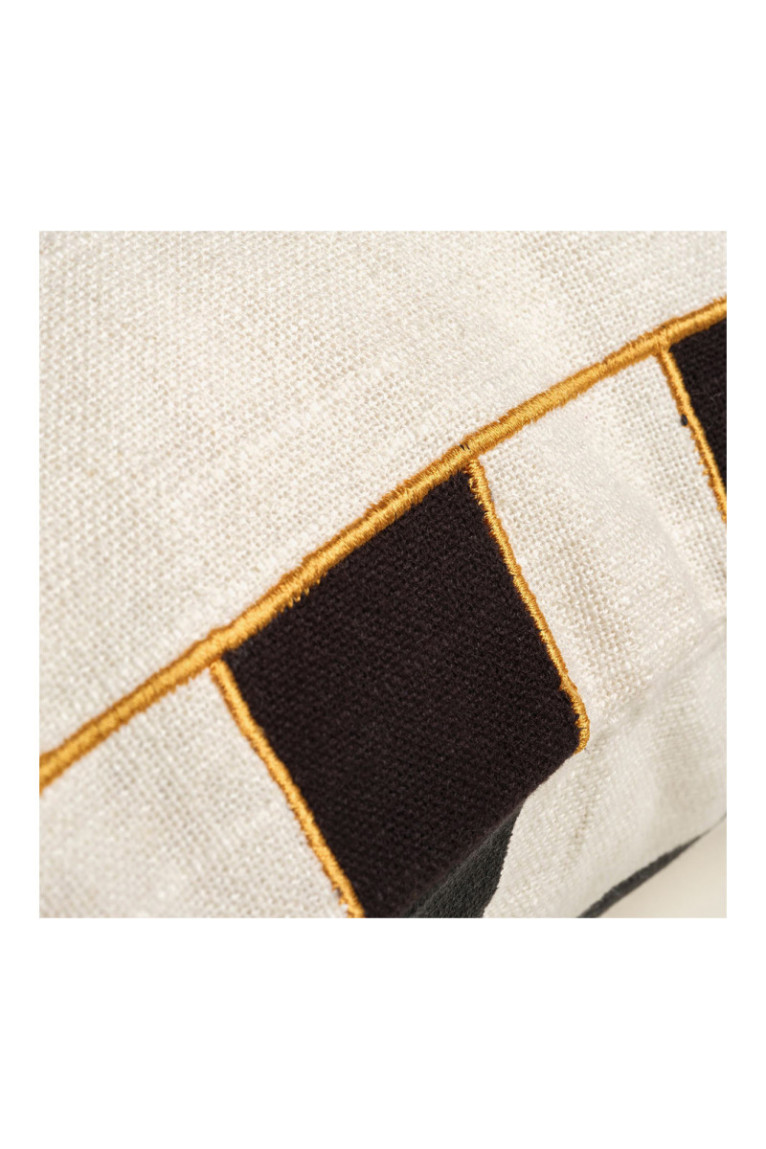 Coussin - Beige Noir
