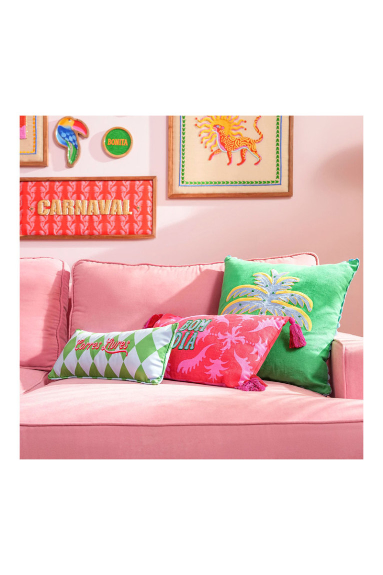 Coussin - Rose rouge