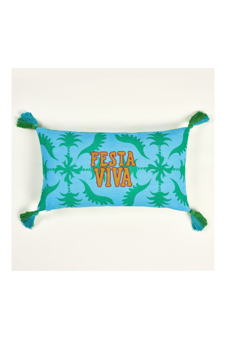 Coussin - Vert Bleu
