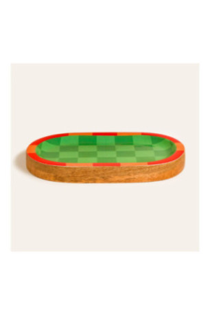 Tableau de présentation des aliments - Vert