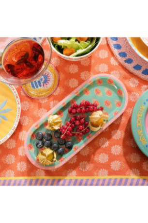 Tableau de présentation des aliments - Vert