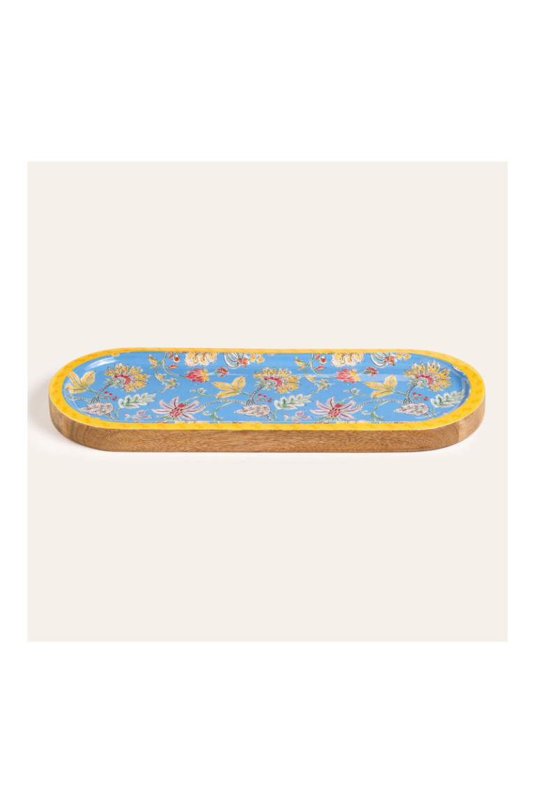 Tableau de présentation des aliments - Bleu