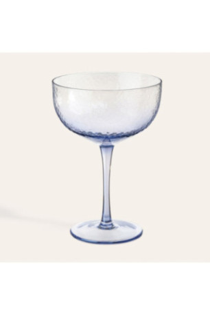 Verre à martini - Bleu