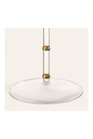 Verre à martini - Or transparent