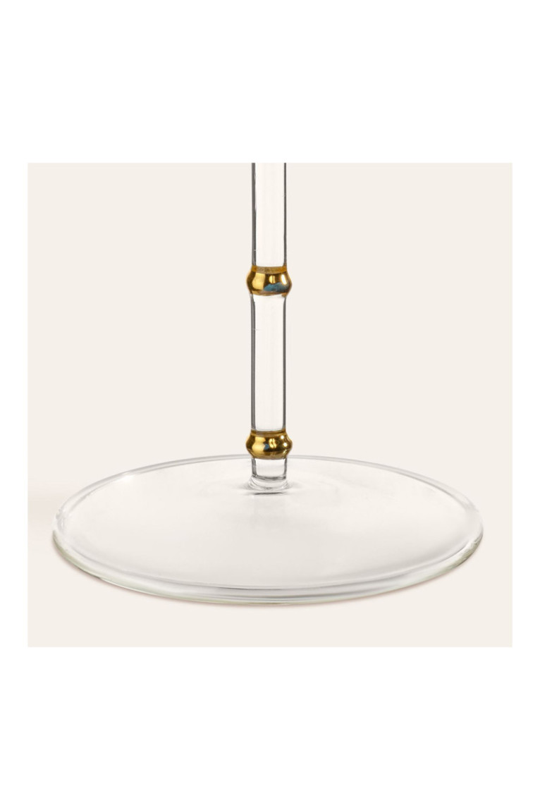 Verre à martini - Or transparent