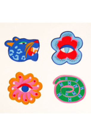 Serviette de table - Multicolore