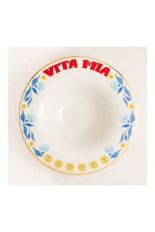 Assiette - Bleu