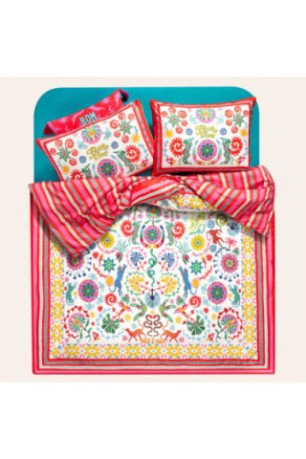 Ensemble de housse de couette en satin - 200x220cm