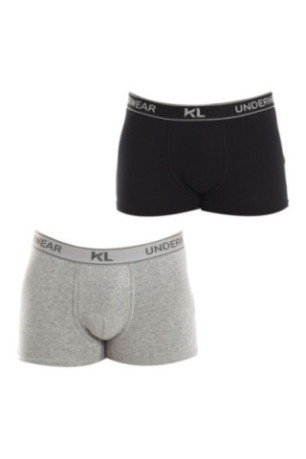 Lot de 2 boxers - Gray/black