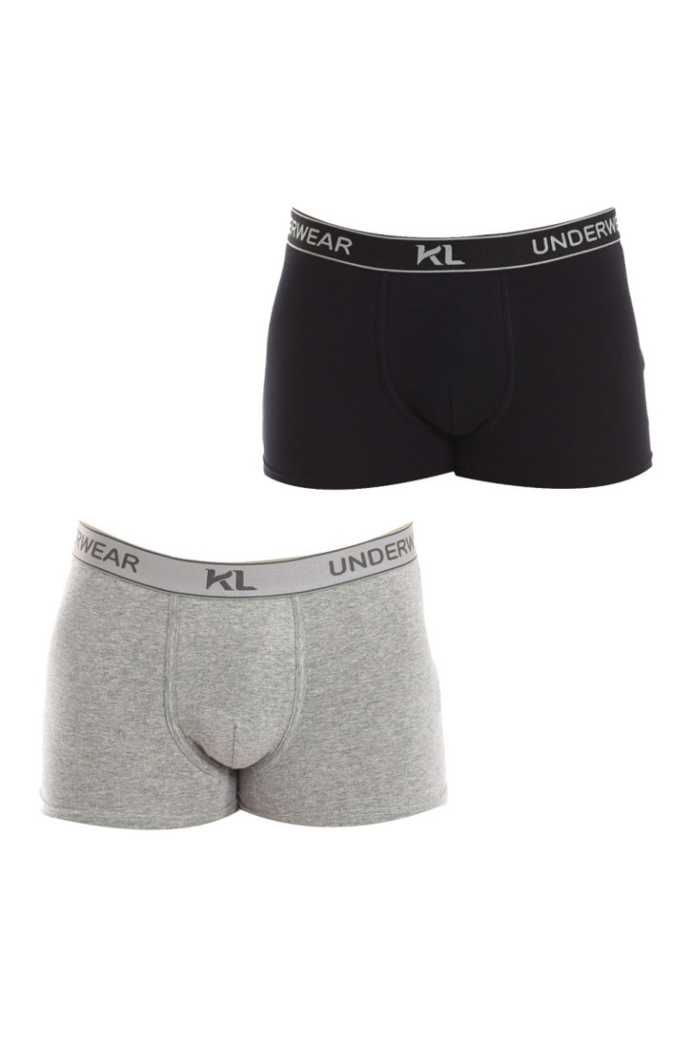 Lot de 2 boxers - Gray/black
