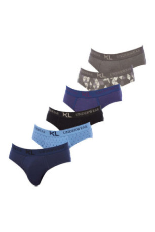 Lot de 6 Slips - Multicolored