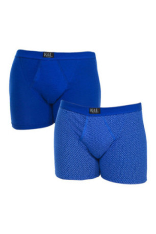 Lot de 2 boxers - Blue/blue circles