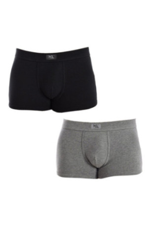 Lot de 2 boxers - Black/gray
