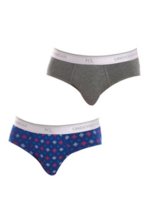 Lot de 2 Slips - Blue gray