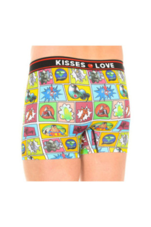 Boxer - Green yellow Blue