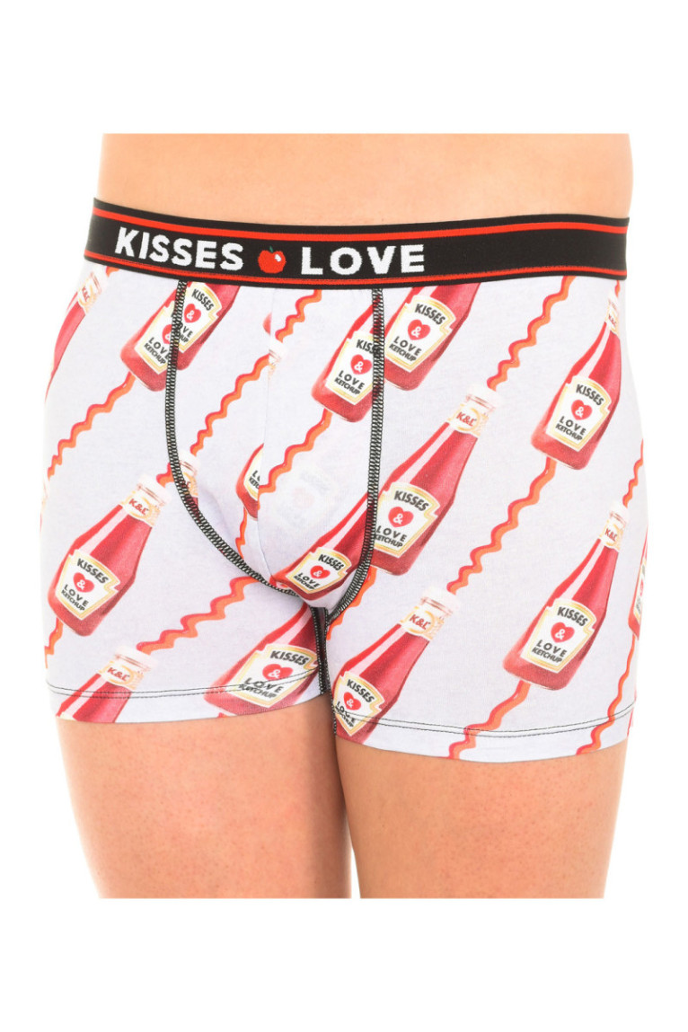 Boxer - Gray/red