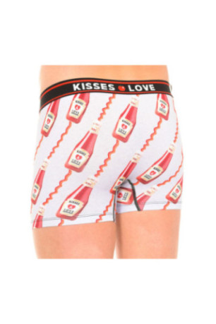 Boxer - Gray/red