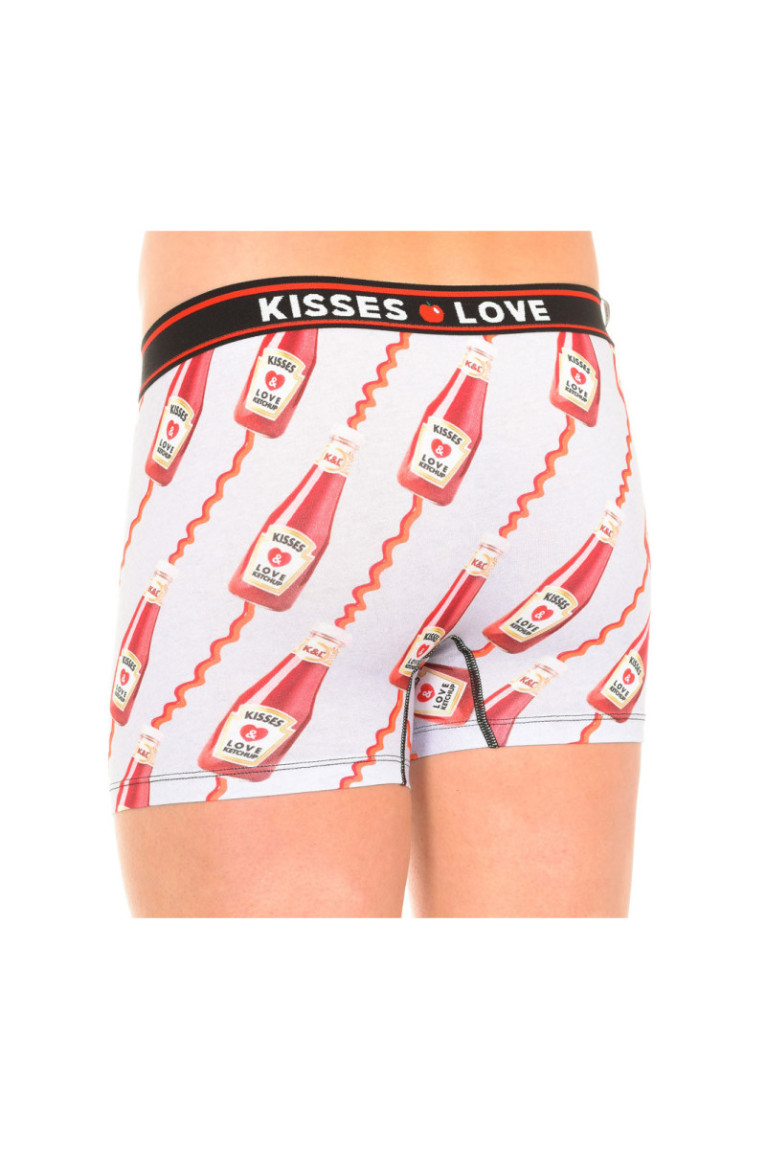 Boxer - Gray/red