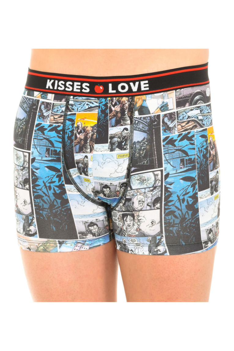 Boxer - Grey blue