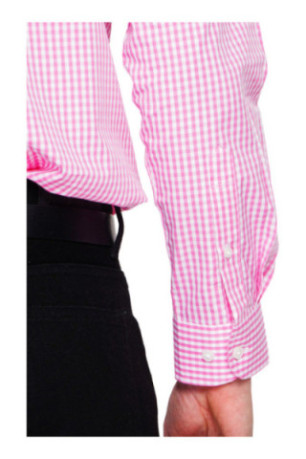 Chemise homme rosée