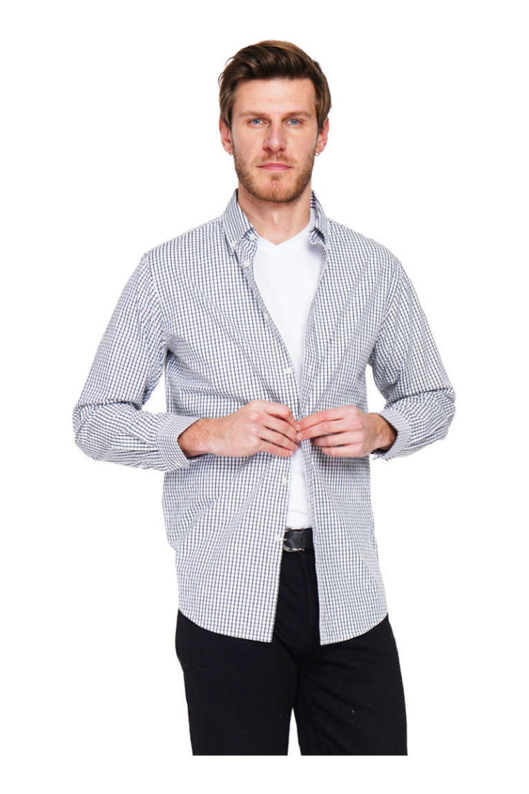 Chemise Blanche et noire