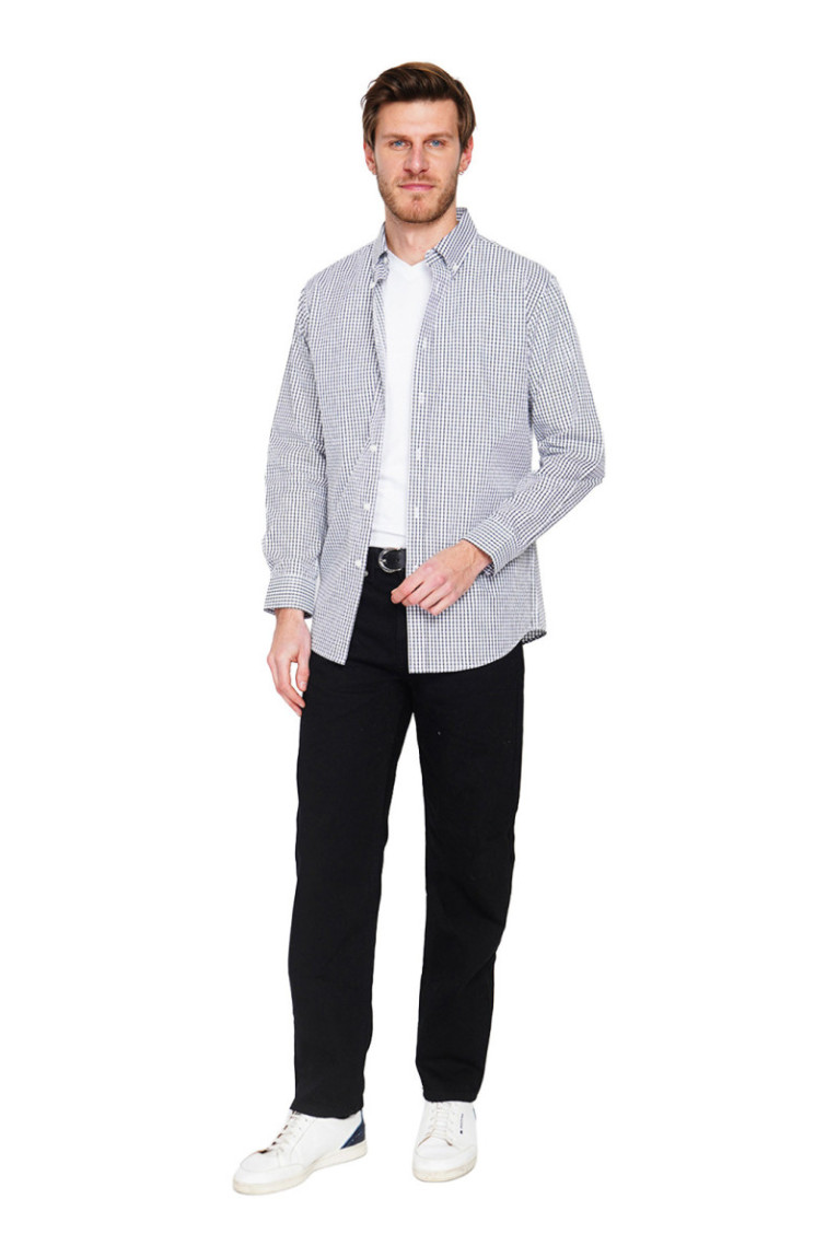 Chemise Blanche et noire