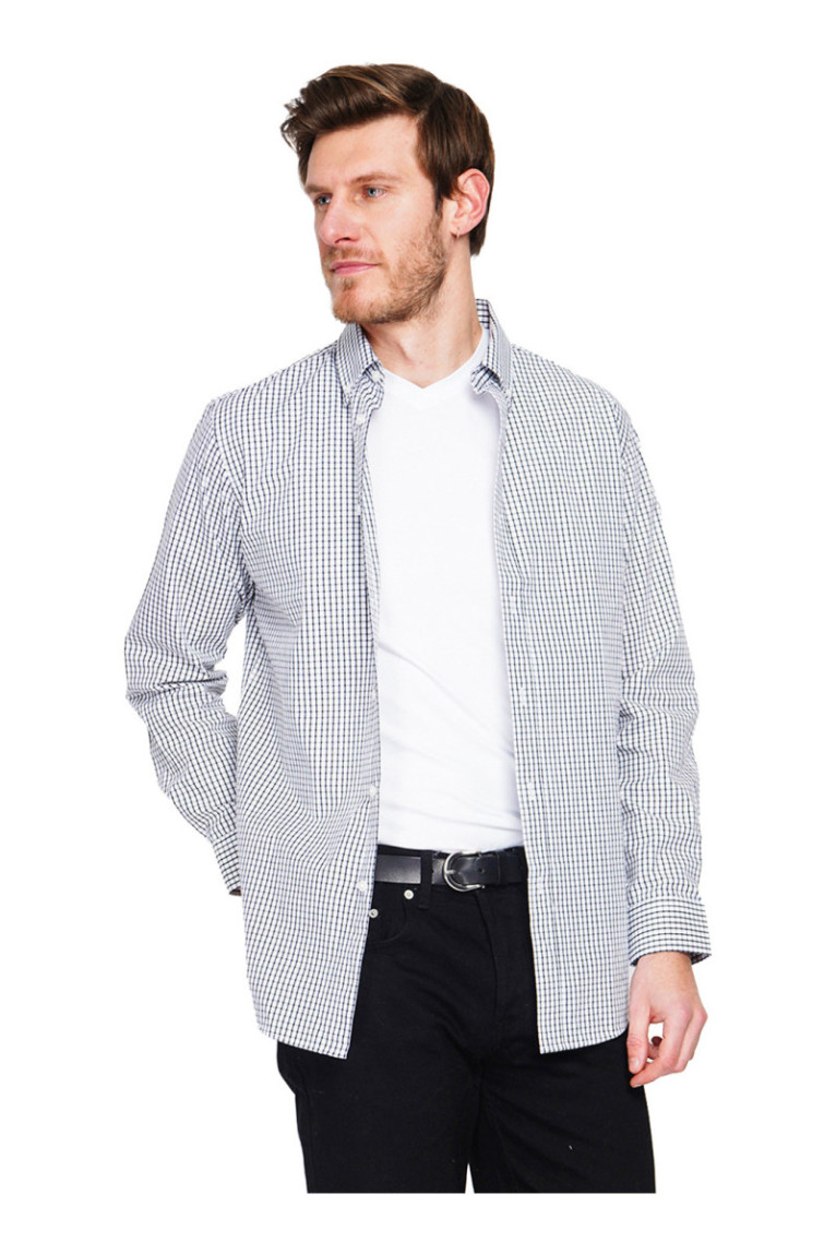 Chemise Blanche et noire