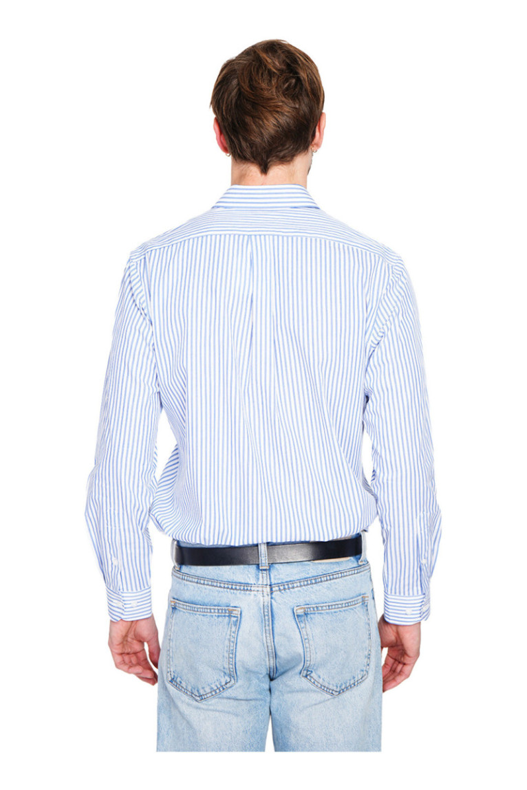 Chemise à rayures Azur
