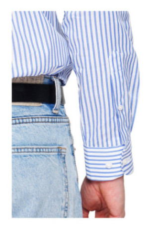Chemise à rayures Azur