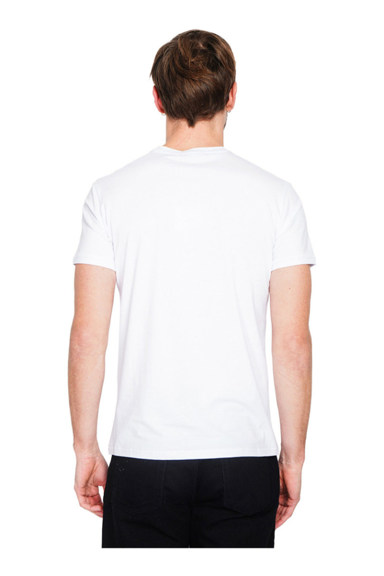 T-shirt manches courtes Blanc