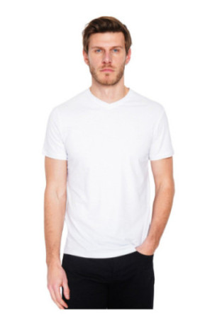 T-shirt manches courtes Blanc