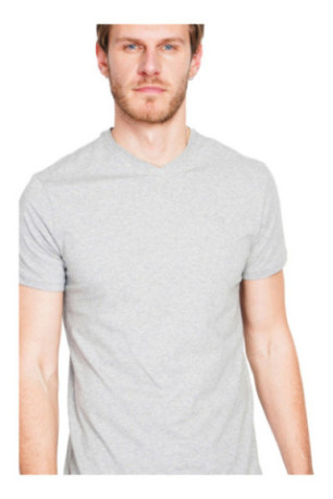 T-shirt manches courtes Gris perle