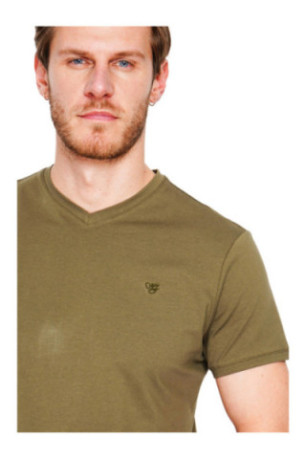 T-shirt manches courtes kaki