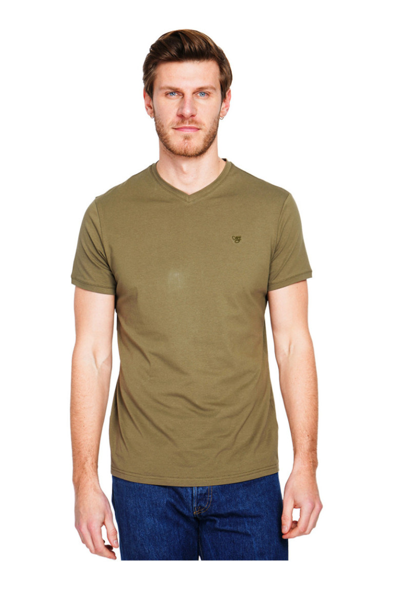 T-shirt manches courtes kaki