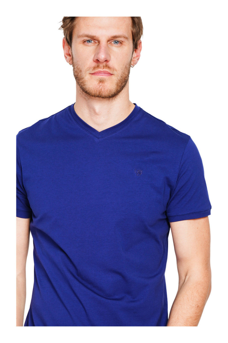 T-shirt manches courtes Marine