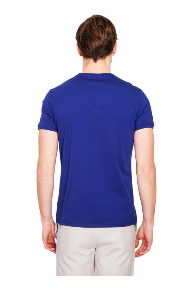 T-shirt manches courtes Marine