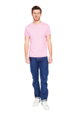 T-shirt manches courtes rosée