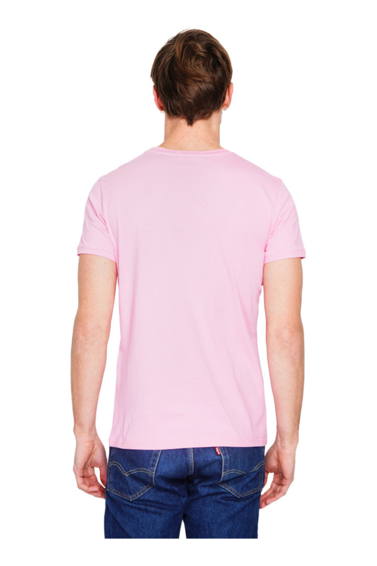 T-shirt manches courtes rosée