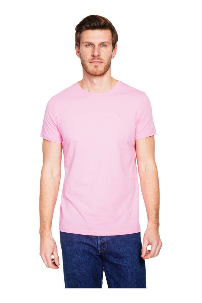 T-shirt manches courtes rosée