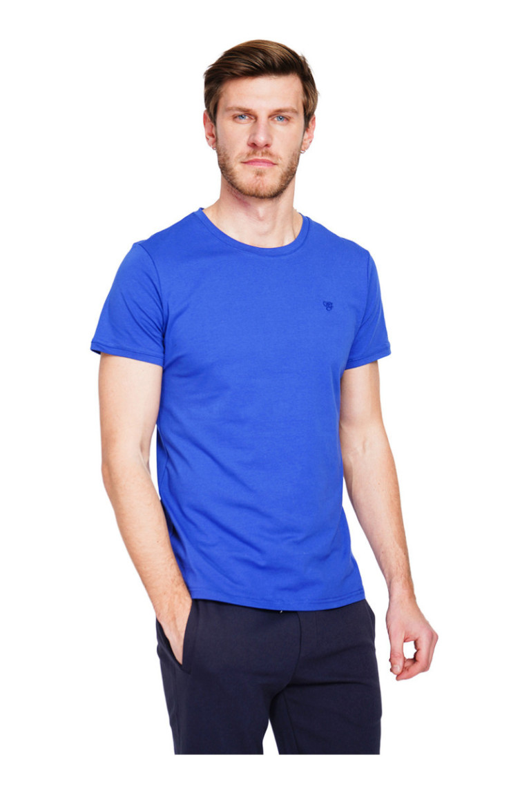 T-shirt manches courtes royal