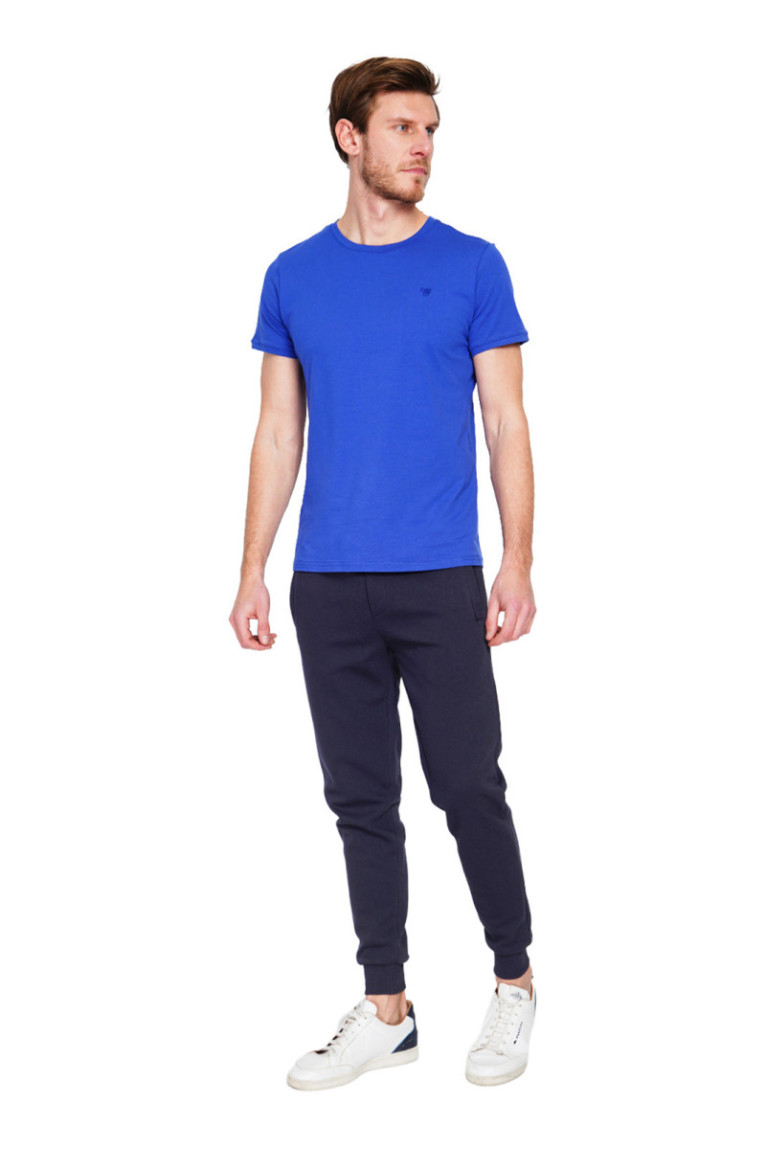 T-shirt manches courtes royal