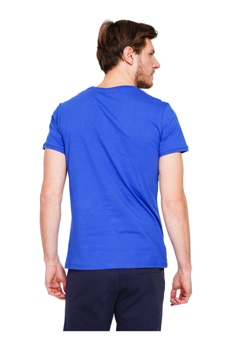 T-shirt manches courtes royal