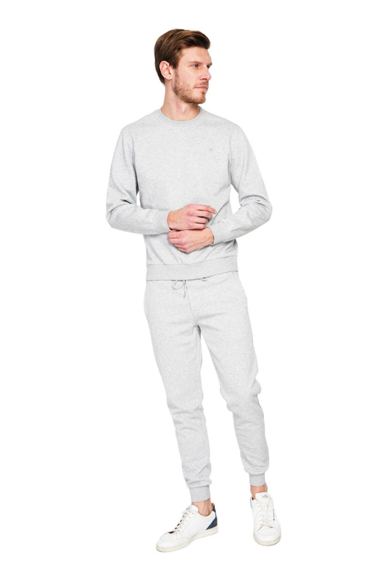 Pantalon jogging Gris chine