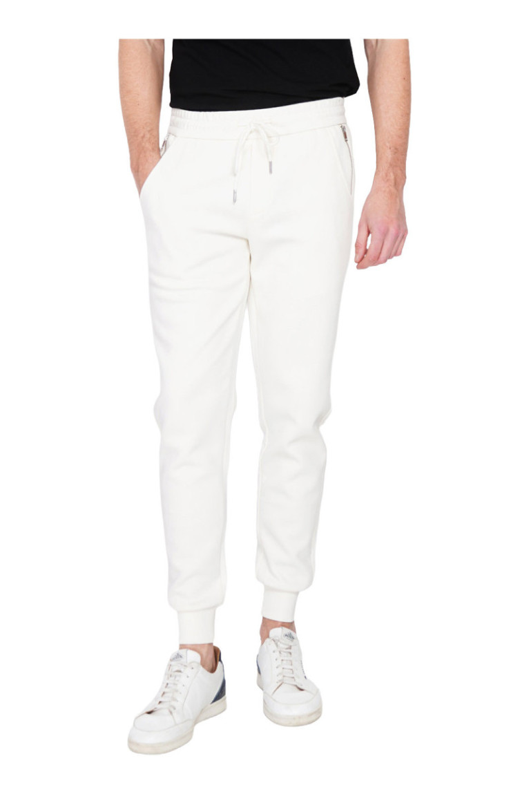 Pantalon jogging blanc cassé