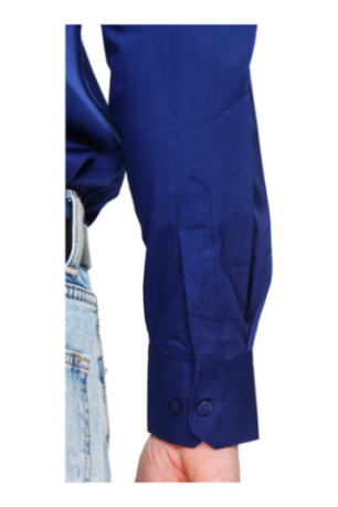 Chemise manches longues Marine