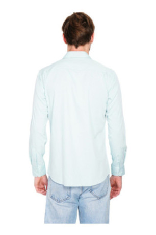 Chemise manches longues Vert amande