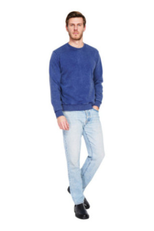 Sweat manches longues marine
